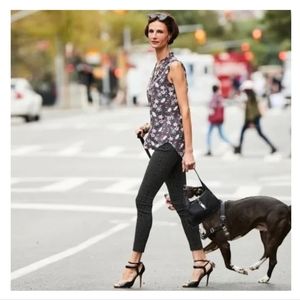 Cabi Floral Sleeveless Blouse M